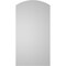 Ekena Millwork Arch Top Surface Mount PVC Gable Vent: Functional, w/ 3-1/2"W x 1"P Standard Frame, 22"W x 42"H GVPAR22X4201SF - alternate 5